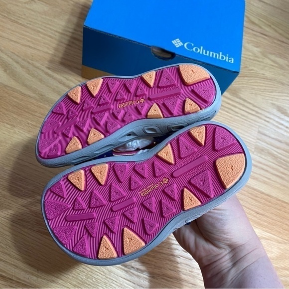 Columbia Techsun Vent Sandals NEW Sz 9 Vent Pink Purple Girls Toddler Open Toe - Picture 5 of 7